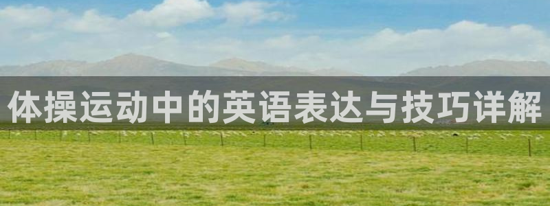 yy易游官方正版app开户:体操运动中的英语表达与技巧详解